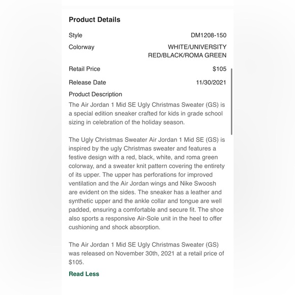 Jordan Ugly Christmas Sweater - Picture 11 of 12